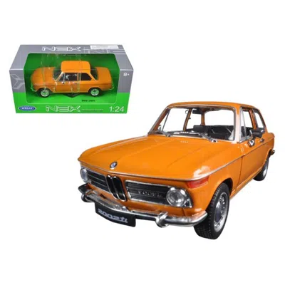 Welly 2002 Bmw Ti Orange 1-24 Diecast Model Car