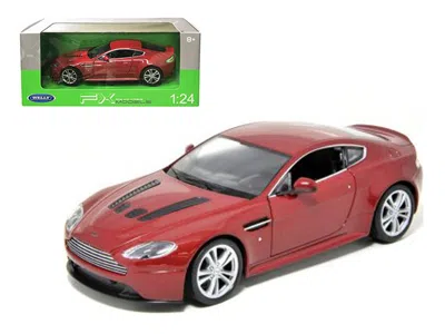 Welly 2010 Aston Martin V12 Vantage Red 1/24 Diecast Model Car By
