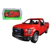 Welly 2015 Ford F-150 Pickup Truck Regular Cab Red 1-24 Diecast Model