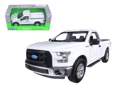 Welly 2015 Ford F-150 Regular Cab Pickup Truck White 1/24-1/27 Diecast Model Car By