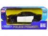 Welly 2016 Dodge Charger Pursuit Police Interceptor Black And White Unmarked "police Pursuit" Series 1/24