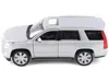 Welly Diecast Model Car With Sunroof For 2017 Cadillac Escalade - Silver Metallic