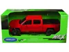 Welly 2017 Chevrolet Silverado Pickup Truck Red "nex Models" Series 1/29 Diecast Model Car By