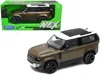 Welly 2020 Land Rover Defender Brown Metallic With White Top "nex Models" 1/26 Diecast Model Car By