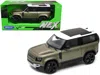 Welly 2020 Land Rover Defender Brown Metallic With White Top "nex Models" 1/26 Diecast Model Car By