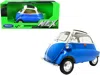 Welly Bmw Isetta Blue And White "nex Models" 1/18 Diecast Model Car By  In Blue