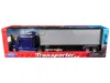 Welly Freightliner Columbia Truck Blue With Gray Container 1/32 Diecast Model By
