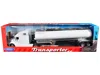 Welly Freightliner Columbia Truck White With White Tanker Trailer "transporter" Series 1/32 Diecast Model