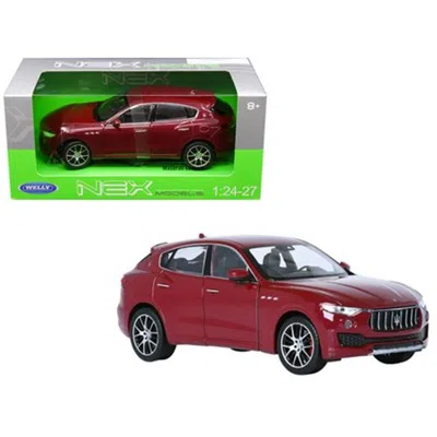 WELLY MASERATI LEVANTE RED 1-24 - 1-27 DIECAST MODEL CAR