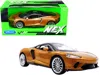 Welly 1-24 Scale Mclaren Gt Top Nex Models Diecast Model Car Metallic Gold & Black