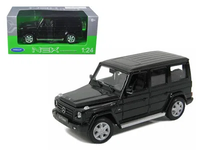 Welly Mercedes Benz G Class Wagon Black 1/24-1/27 Diecast Model Car By