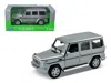 Welly Mercedes Benz G Class Wagon Silver 1/24-1/27 Diecast Model Car By