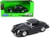 Welly Porsche 356a Speedster Soft Top Nex Models Series 1-24 Scale Diecast Model Car Black