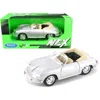 Welly Porsche 356b Roadster Nex Models 1 By 24 Scale Diecast Model Car, Silver