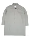 Welter Shelter Joba Button-fastening Coat In Gray