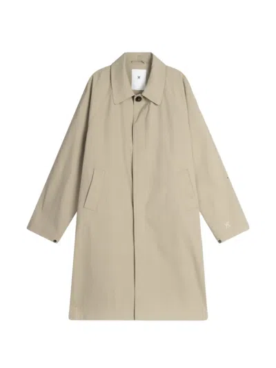 Welter Shelter Ripstop Trench Coat In Neutral