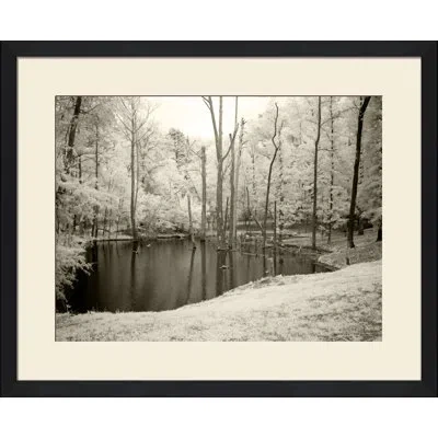 Wendover Art Group A Quiet Place Iv - Picture Frame Photograph On Paper In Black;white