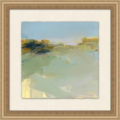 Wendover Art Group Afternoon Series 2 - Picture Frame Painting Print On Paper In Blue;green