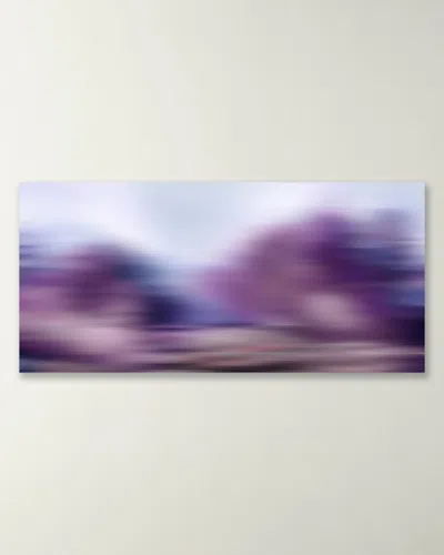 Wendover Art Group All A Blur 1 Gallery-wrapped Giclee In Purple