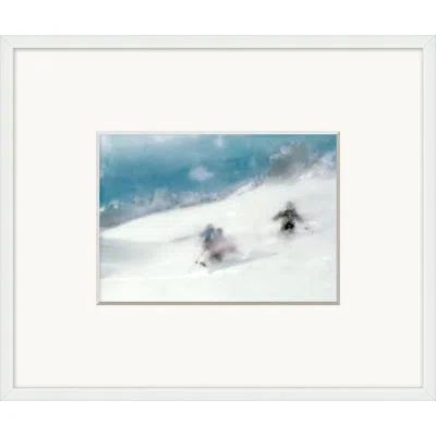 Wendover Art Group Alpine Memory 2 By Thom Filicia - Picture Frame Photograph On Paper In Blue;white
