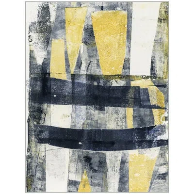 Wendover Art Group Arch By Christopher Kennedy - Painting On Canvas In White;gray;gold