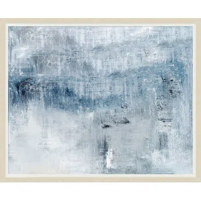 Wendover Art Group Aura - Picture Frame Painting On Paper In Blue