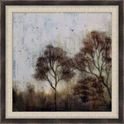 Wendover Art Group Autumn 2 - Picture Frame Painting On Paper In Brown