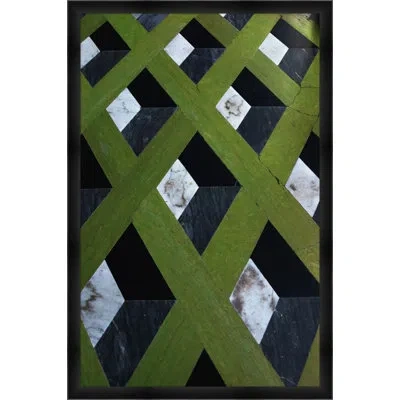 Wendover Art Group Azimuth 2 In Green,black,white,brown