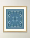 Wendover Art Group Bandana Collection 2 Framed Giclee In Blue