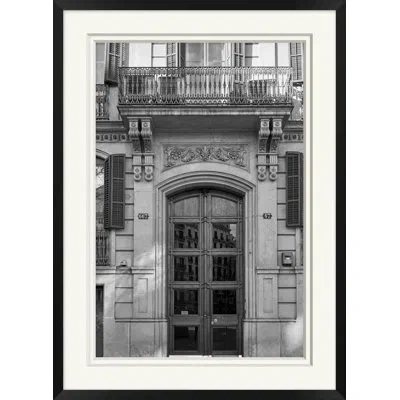 Wendover Art Group Barcelona Details 3 By Lillian August - Single Picture Frame Photograph In Black;white;gray