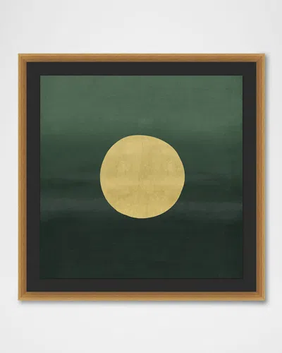 Wendover Art Group 'beacon Of Gold 4' Wall Art In Green