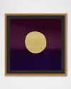 Wendover Art Group 'beacon Of Gold 4' Wall Art In Burgundy