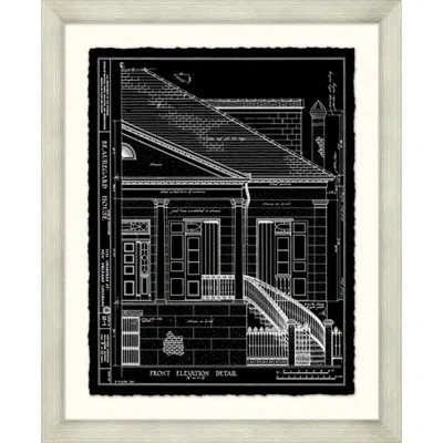 Wendover Art Group Beauregard House - Picture Frame Graphic Art On Paper In Black;white;beige