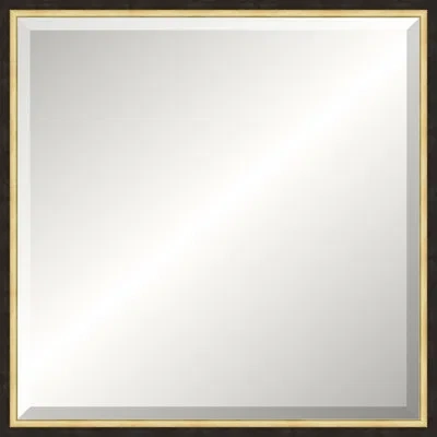 Wendover Art Group Black And Gold Old World Mirror In Multi