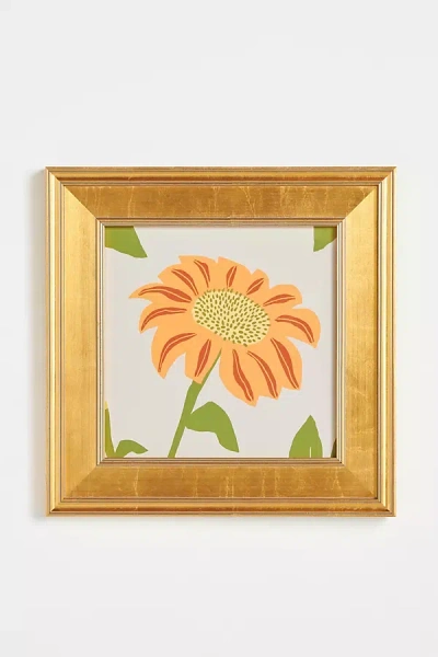 Wendover Art Group Blooming Geometrics 4 Wall Art In Gold