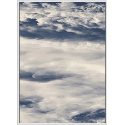 Wendover Art Group Blue Flow  1 In White,blue