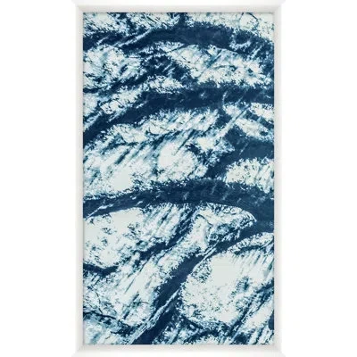 Wendover Art Group Blue Oak 1 By Studiobjet - Single Picture Frame Photograph In Blue;white