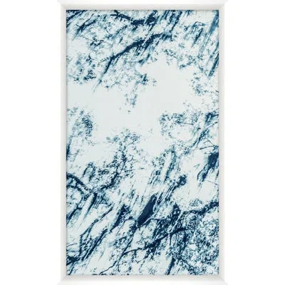 Wendover Art Group Blue Oak 6 By Studiobjet - Single Picture Frame Photograph In Blue;white