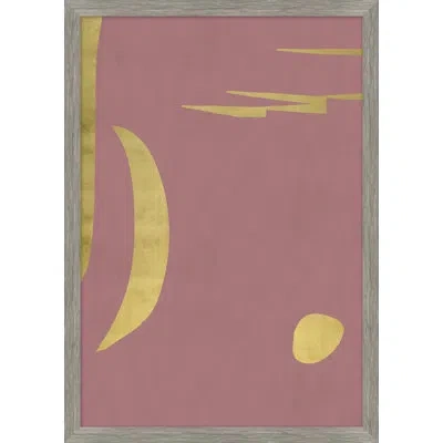 Wendover Art Group Blush Gilt Composition 1 In Blush,gold