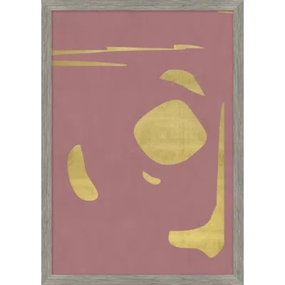 Wendover Art Group Blush Gilt Composition 3 In Blush,gold