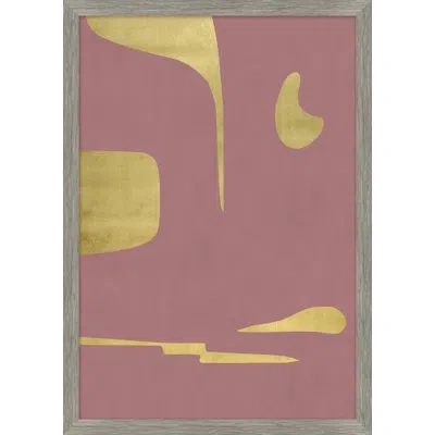 Wendover Art Group Blush Gilt Composition 6 In Blush,gold