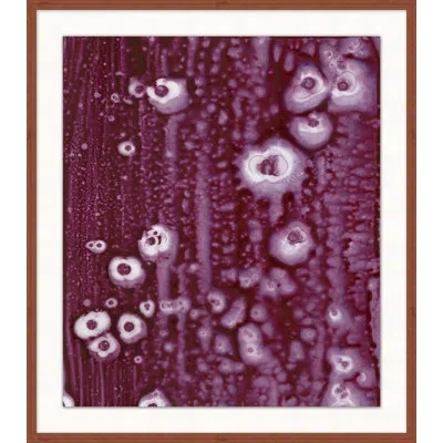 Wendover Art Group Boiling Over 2 - Picture Frame Painting On Paper In White;burgundy