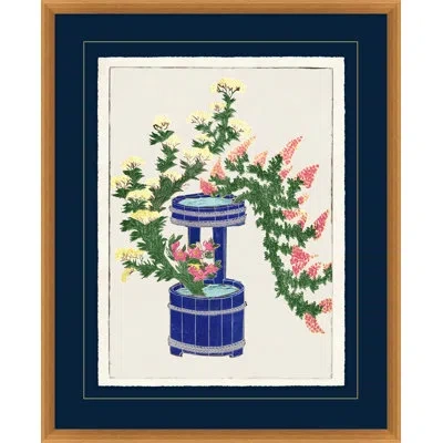 Wendover Art Group Bonsai Pot 1 - Picture Frame Painting In Green