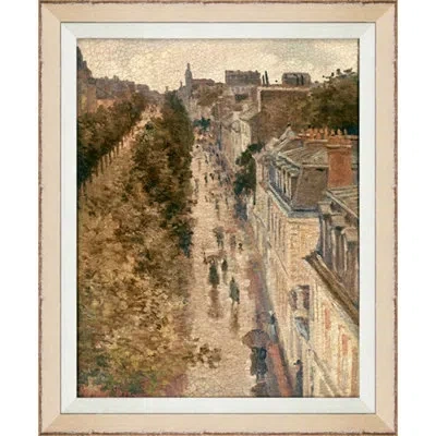 Wendover Art Group Boulevard Des Capucines 2 - Picture Frame Painting On Paper In Brown;beige