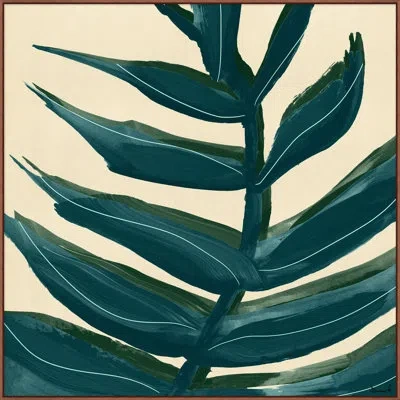 Wendover Art Group Bracken Breeze Left In Green,cream