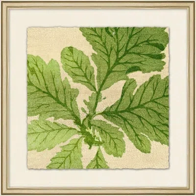 Wendover Art Group Bradbury Collection 5 - Picture Frame Painting On Paper In Green;beige