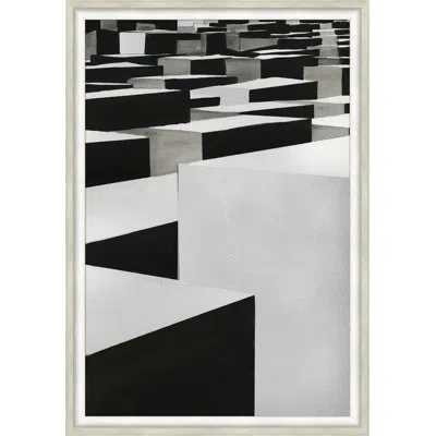 Wendover Art Group Building Blocks - Picture Frame Graphic Art In Black;white