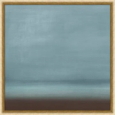 Wendover Art Group Calm Horizon 4 By Thom Filicia - Single Picture Frame Painting In Blue;brown