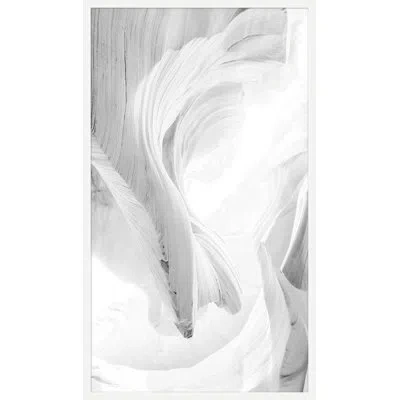 Wendover Art Group Canyon Forms 4 By Thom Filicia - Picture Frame Photograph On Paper In White;gray
