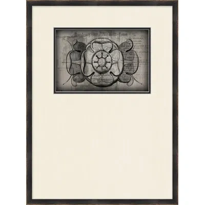 Wendover Art Group Capital Detail 7 - Picture Frame Drawing Print On Paper In Multi